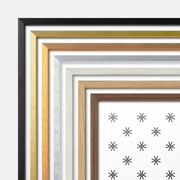 Gold 20x30 Frame - Exclusive Thin 20 x 30 Poster Frame For Wall Mount Photo - Picture 7 of 9